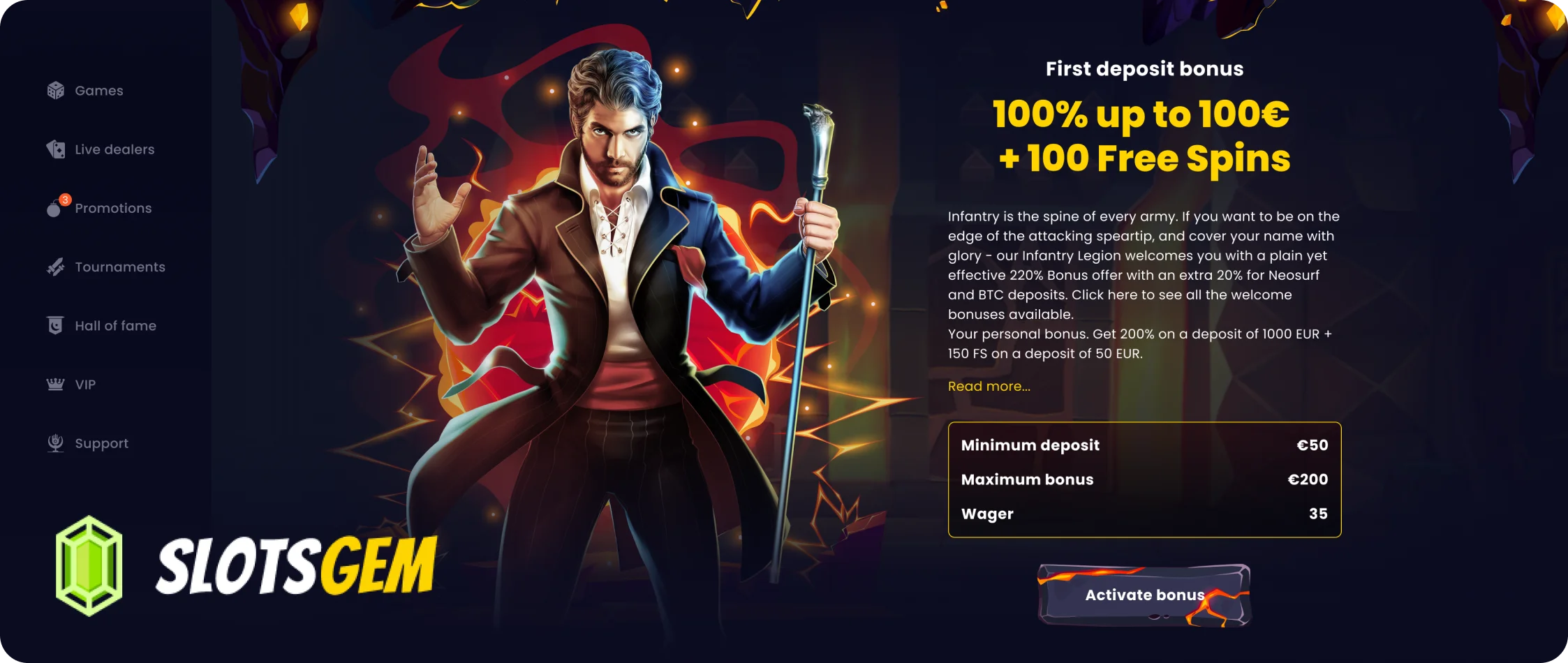 SlotsGem Bonusi SlotsGem Bonusi